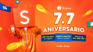 Spike Day de Aniversário Shopee 7.7 - O Dia Mais Esperado!